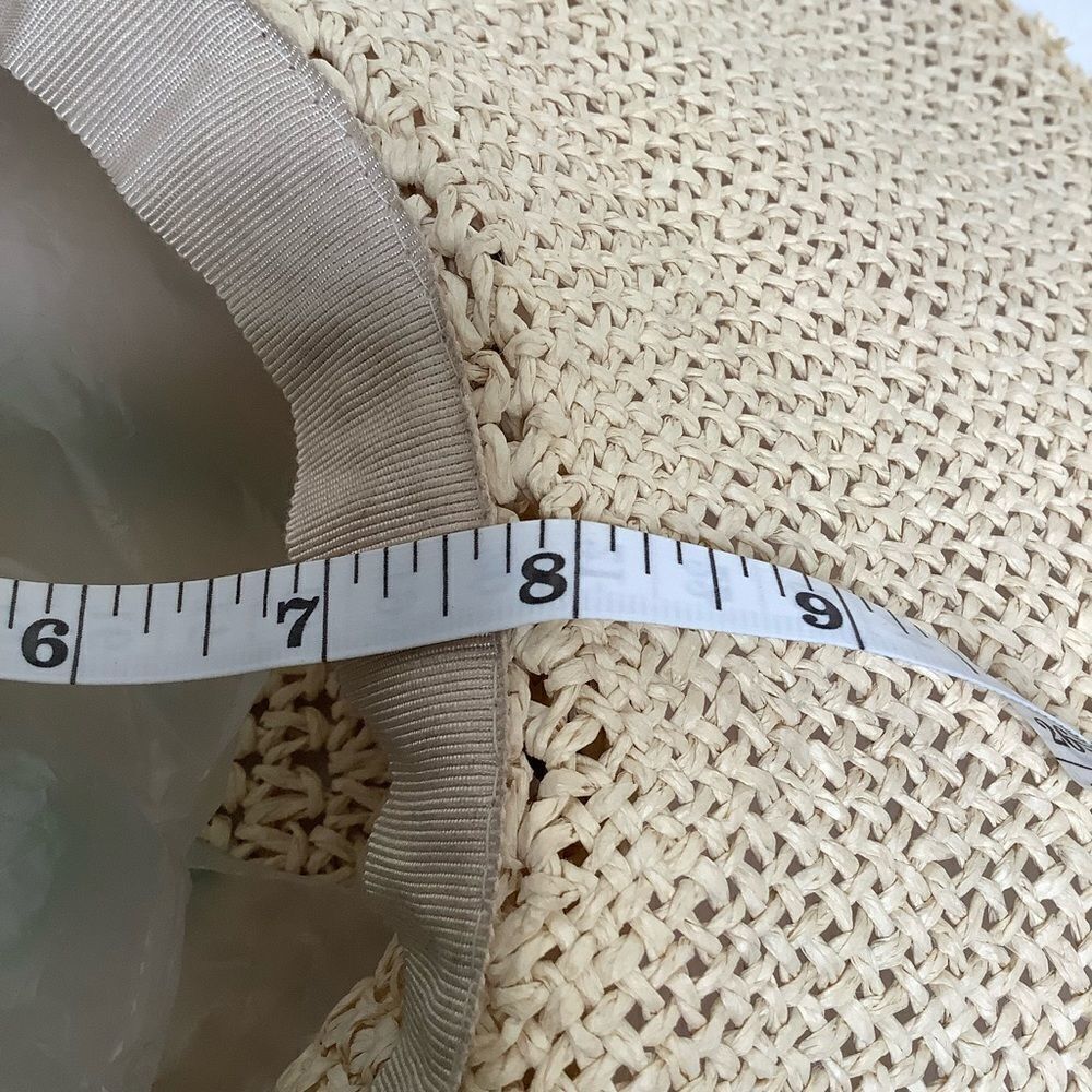 STRAW HAT CORAL RIM DETAIL - Picture 4 of 6